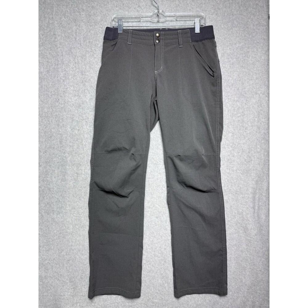 Kuhl Women's Strattus Pant Size 8 Hiking Stretch Straight Let Relaxed Fit Grey